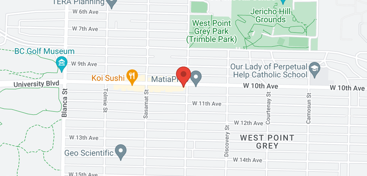map of 4406 W 10TH AVENUE